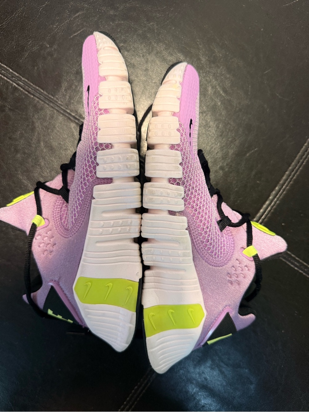 Nike Free Metcon 4 Workout Training Rush Fuchsia Volt Womens Size 10